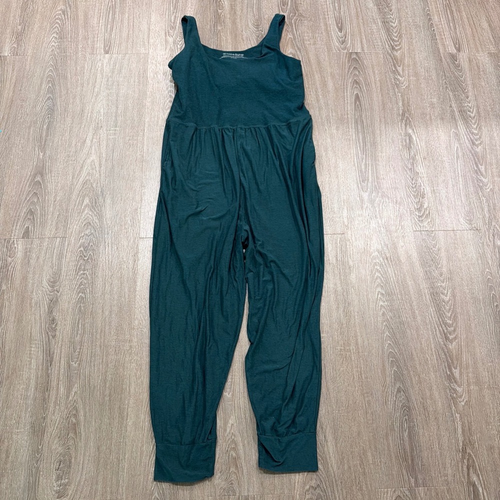 Beyond the Bump Beyond Yoga Maternity Jumpsuit Forest Green XL Jumpsuit